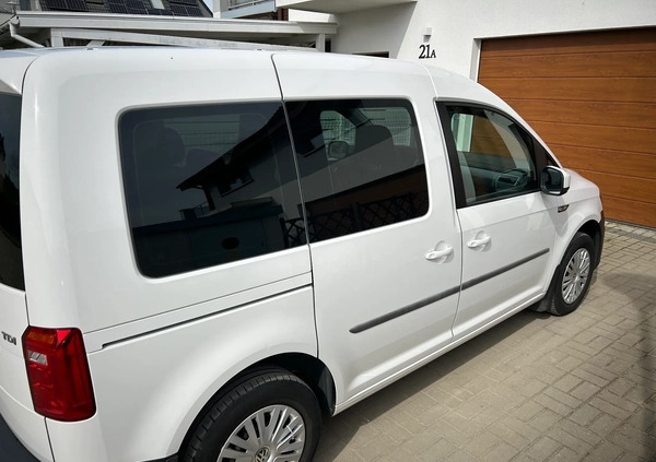 Volkswagen Caddy cena 53000 przebieg: 182000, rok produkcji 2017 z Poznań małe 67